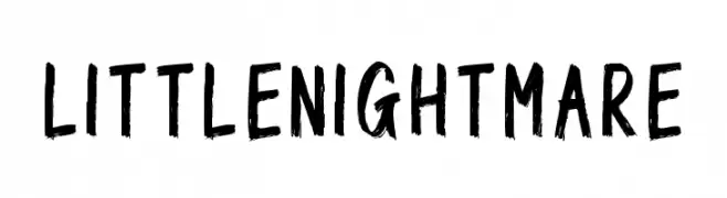 LITTLE NIGHTMARE  Frei Schriftart Herunterladen