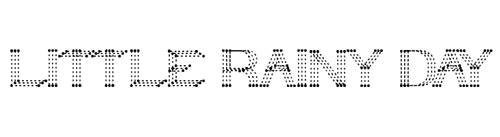 LITTLE RAINY DAY Font