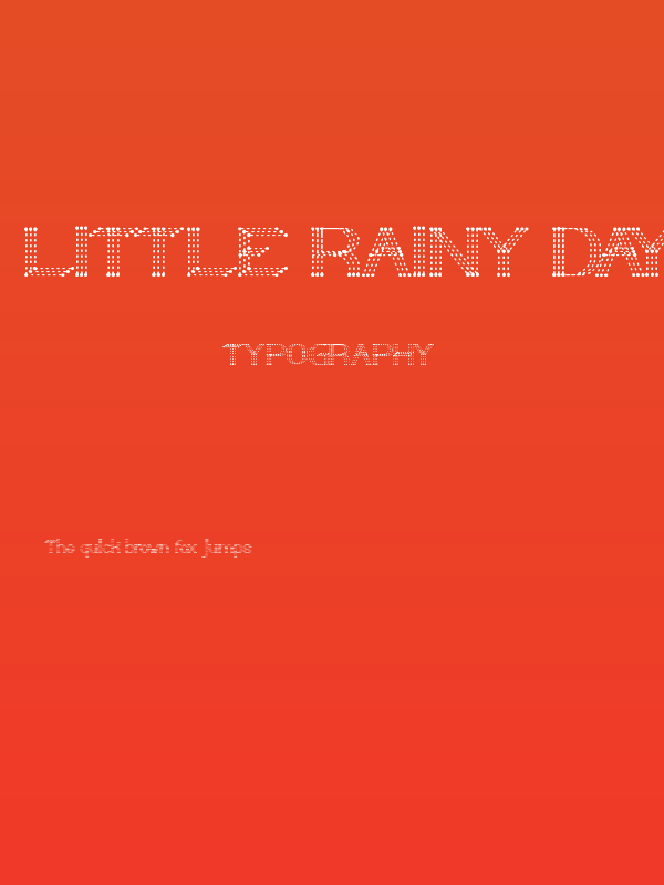 LITTLE RAINY DAY Poster
