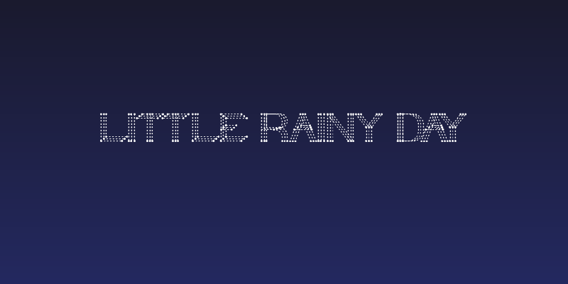 LITTLE RAINY DAY Social Header