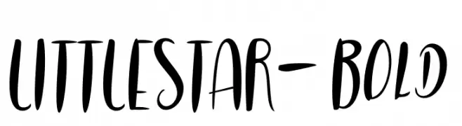 LITTLESTAR-Bold  免费字体下载