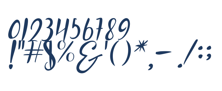 LITTLESTAR-Bold Other Characters