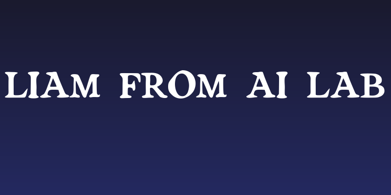 Liam from AI Lab Social Header