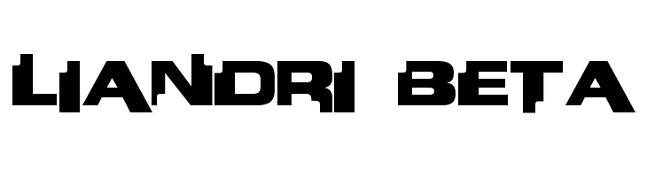 Liandri BETA  Free Fonts Download