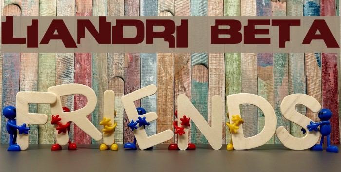 Liandri BETA Font examples