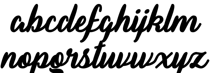 LiarScript Font LOWERCASE