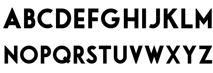 Libby Heavy:Version 1.00 Font LOWERCASE
