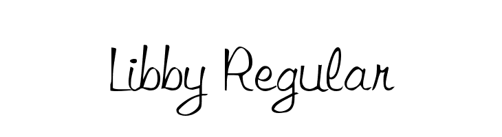 Libby Regular Font - FFonts.net