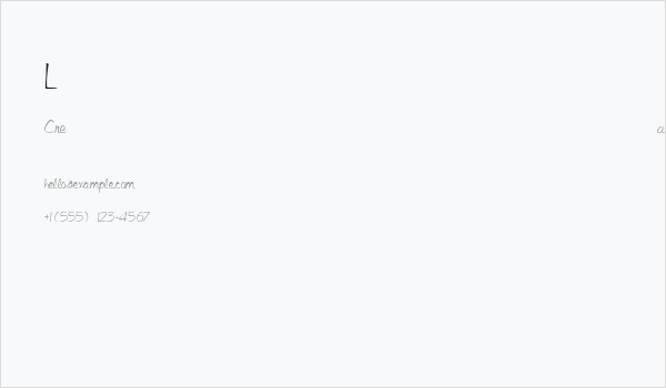 LibbyScript Business Card