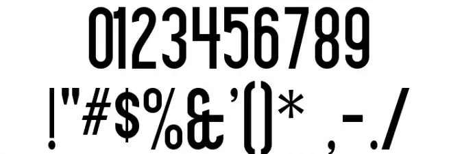 Libel Suit Шрифта ДРУГИЕ символов