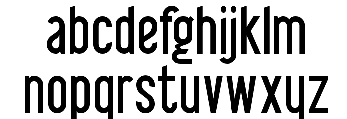 Libel Suit Font LOWERCASE