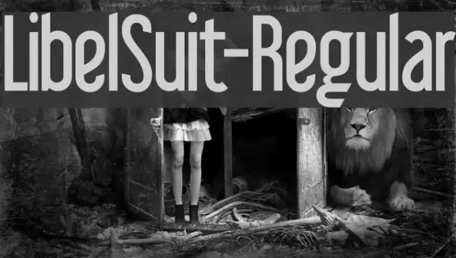 LibelSuit-Regular Example 1