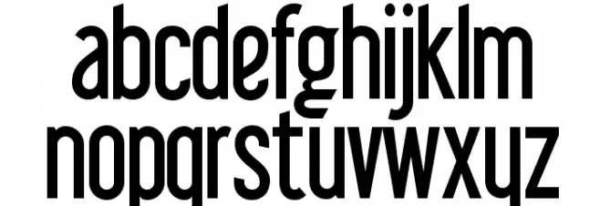 LibelSuit-Regular Schriftart Kleinbuchstaben