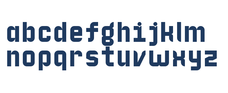 Liber Struct Regular Lowercase