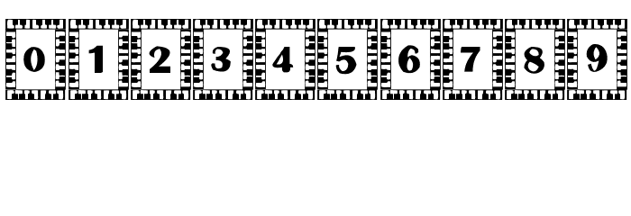 Liberace フォント その他の文字