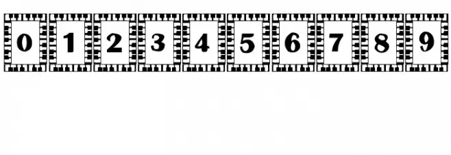 Liberace Font OTHER CHARS