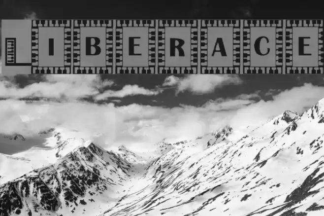 Liberace Font examples