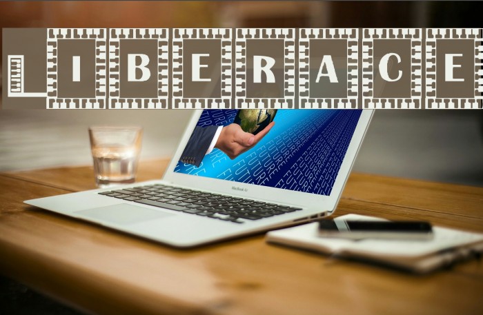 Liberace フォント examples