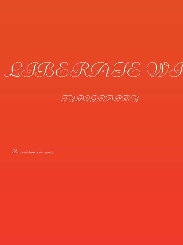 Liberate Wide Normal Poster