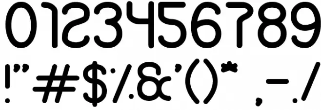 Liberate Font OTHER CHARS