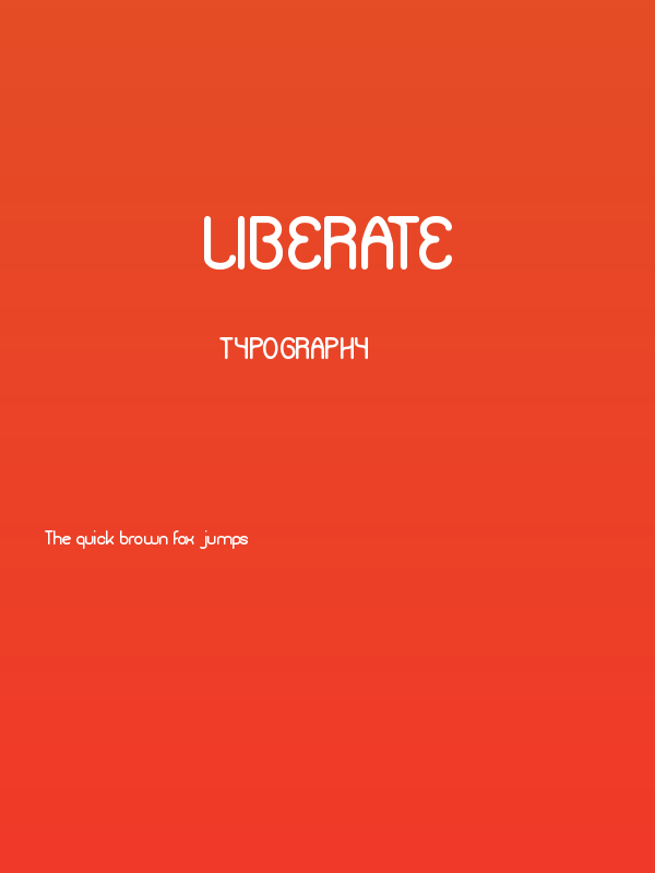 Liberate Poster