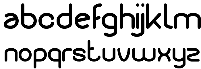 Liberate Font LOWERCASE