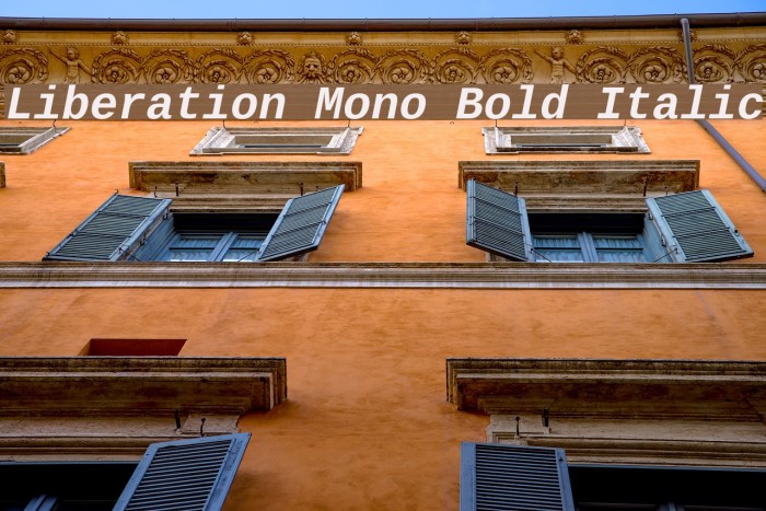 Liberation Mono Bold Italic Font examples