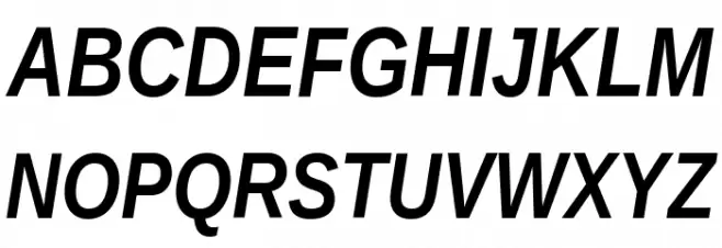 Liberation Sans Narrow Bold Italic  