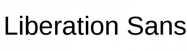 Liberation Sans 