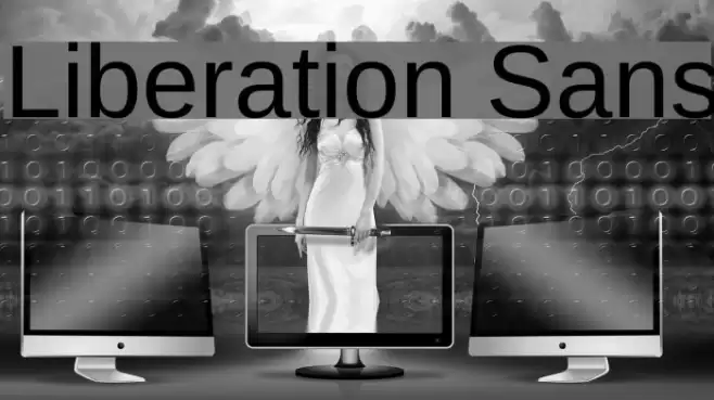 Liberation Sans Font examples