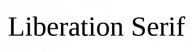 Liberation Serif 