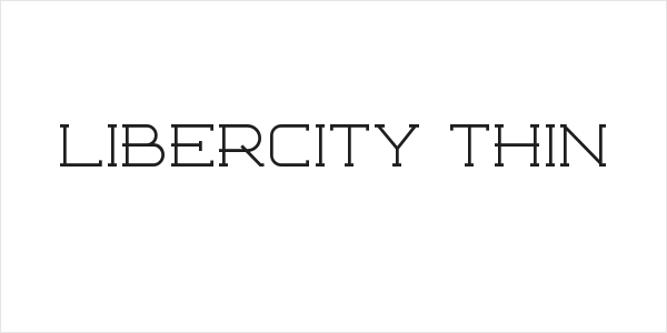 Libercity Thin Logo