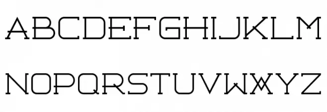 Libercity Thin خط أحرف صغيرة