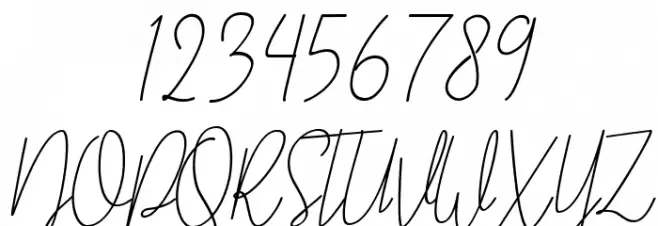 Liberika Oblique Font Alte caractere