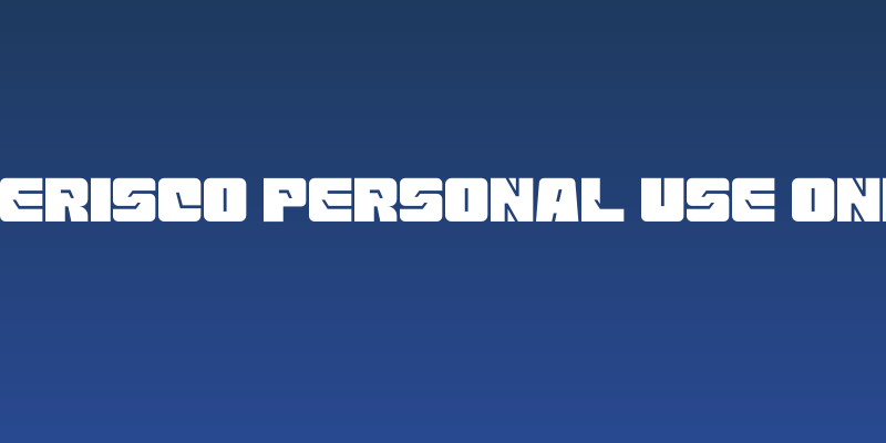 Liberisco PERSONAL USE ONLY! Social Header