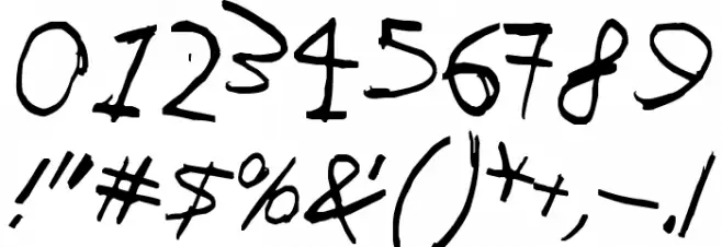 Libertango Font OTHER CHARS