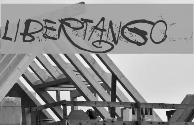 Libertango Font examples