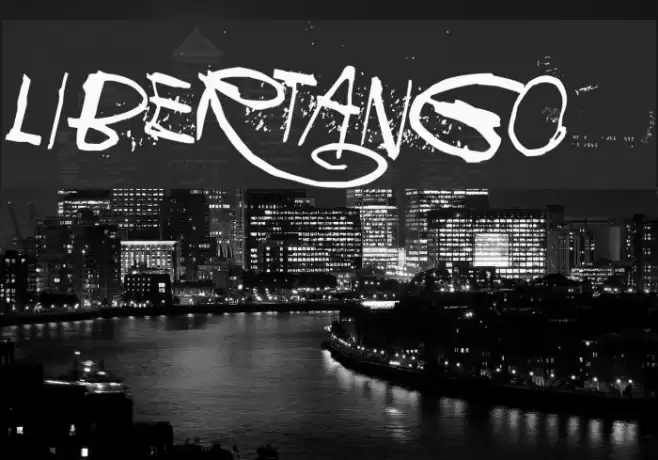 Libertango Font examples