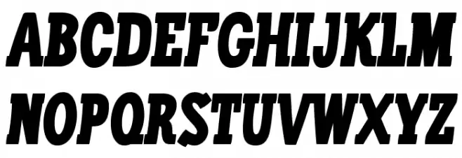 LibertatusDuas-Italic フォント 大文字