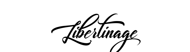 Libertinage Schriftart