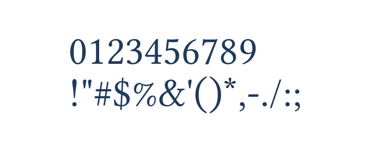 Libertinus Math Regular Other Characters