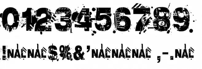 Liberty City Ransom Font OTHER CHARS