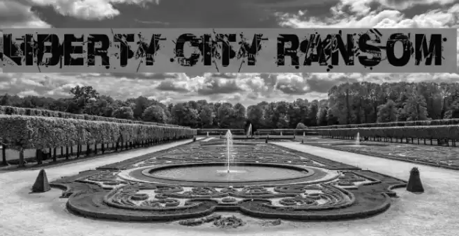 Liberty City Ransom Font examples