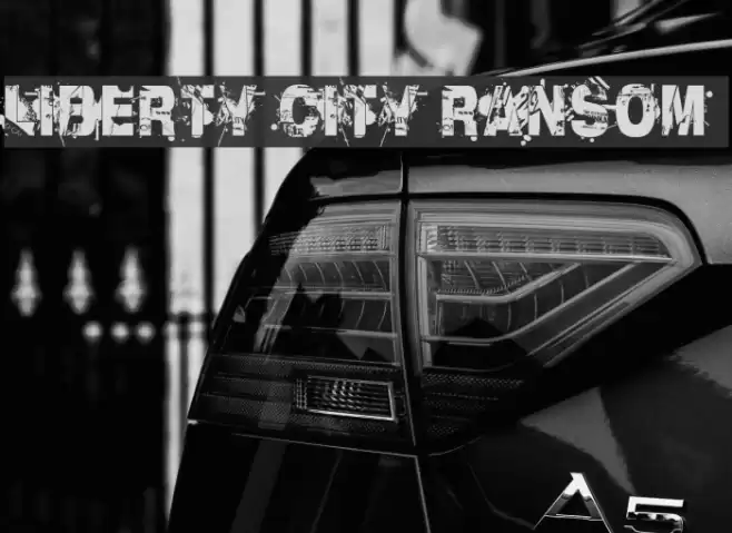 Liberty City Ransom Font examples