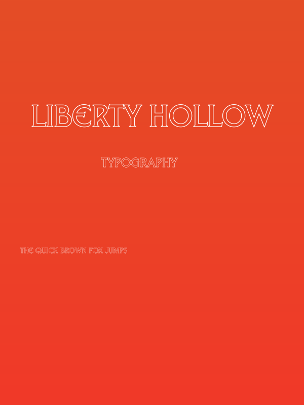 Liberty Hollow Poster