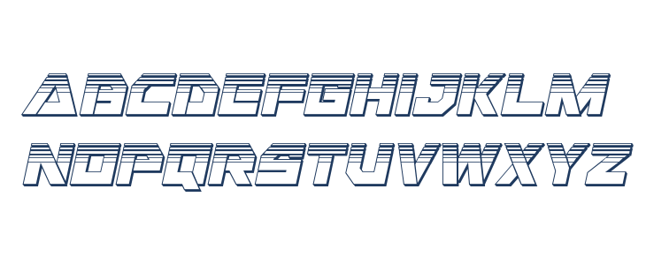 Liberty Island Chrome Italic Lowercase