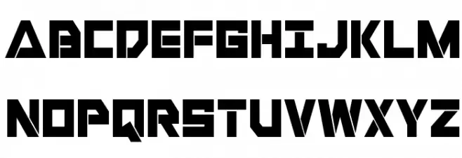 Liberty Island Condensed Font UPPERCASE