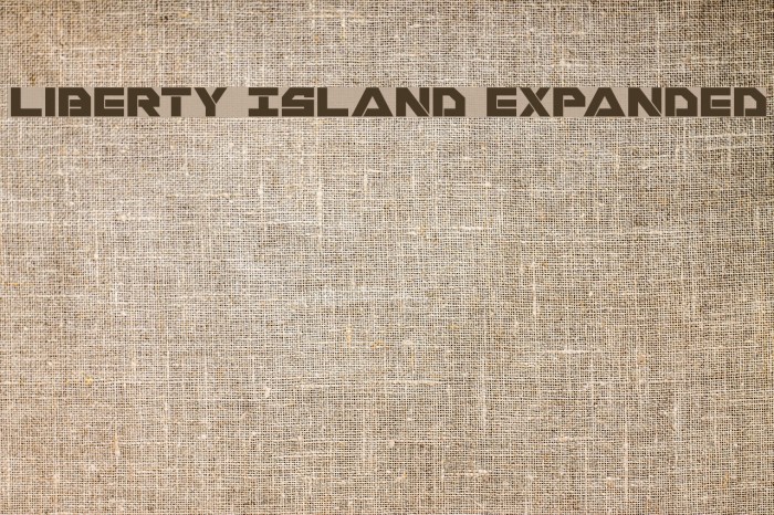 Liberty Island Expanded Example 1