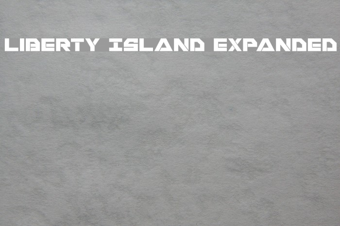 Liberty Island Expanded Example 2