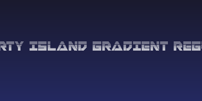 Liberty Island Gradient Regular Social Header